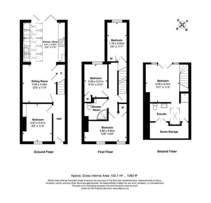 Trendy Terraced House In * Oxford